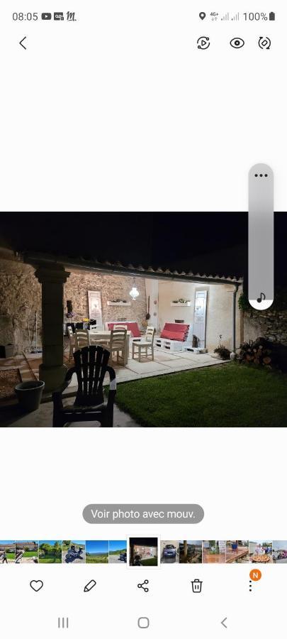 Vila Grange Voutee Avec Jardin Mane  Exteriér fotografie